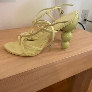 Cult Gia neon green heels